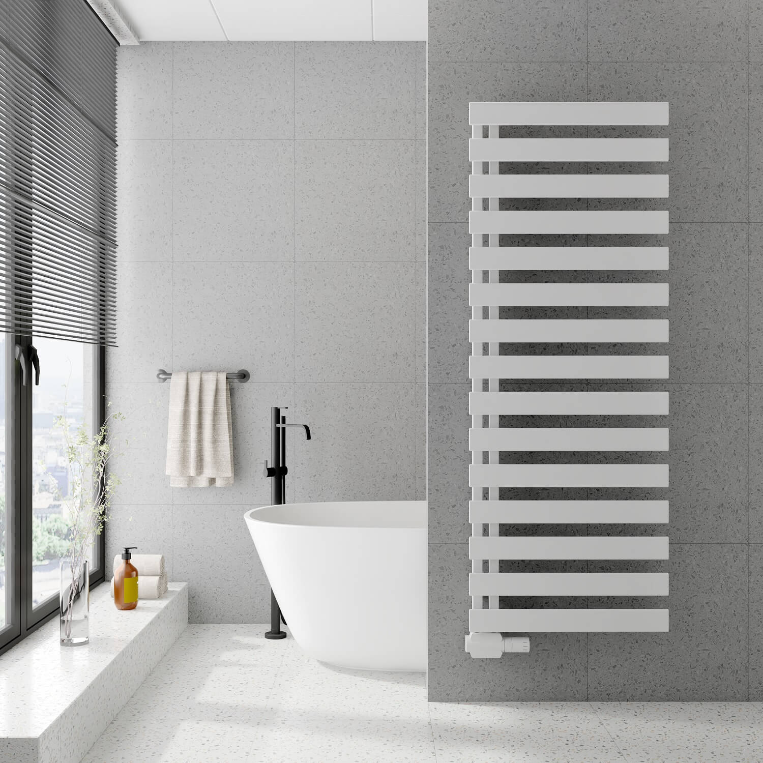 Designheizkörper, NAVI PREMIUM, weiß 