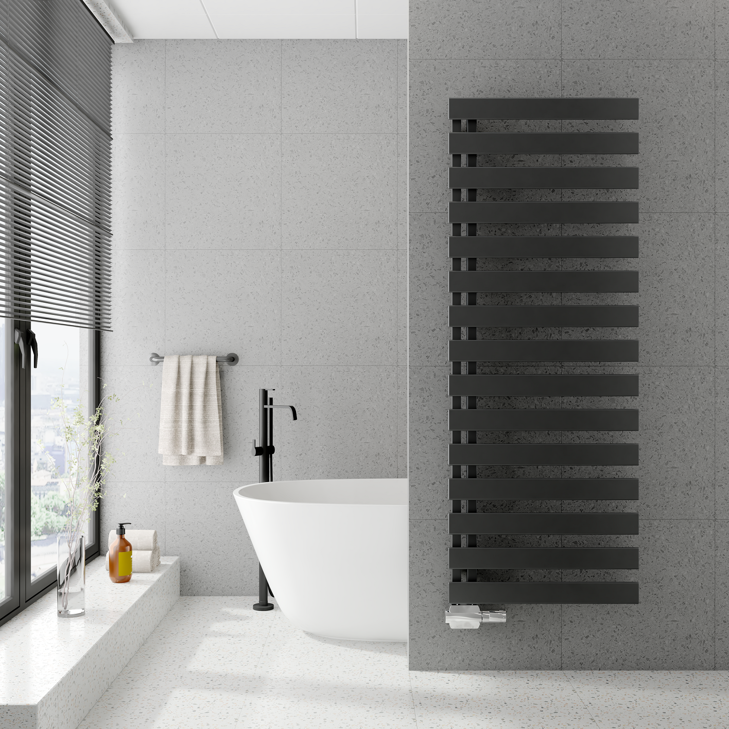 Designheizkörper, NAVI PREMIUM, anthrazit