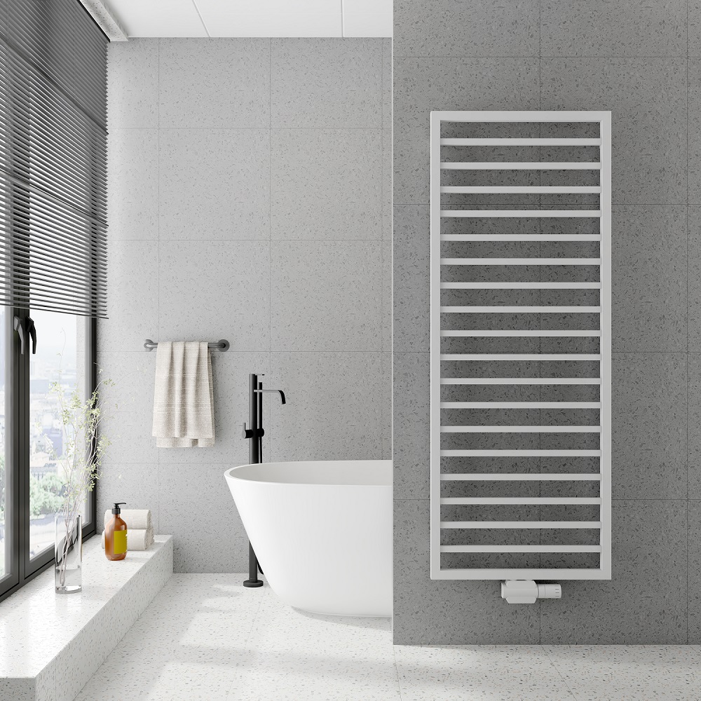 Designheizkörper, ATHENA, weiß